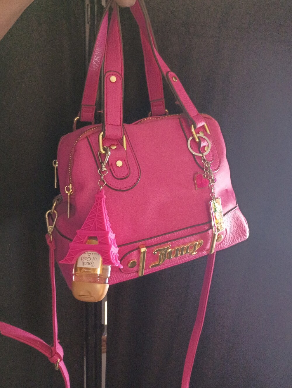 Hot Pink Juicy Couture Handbag Purse - Picture 2 of 12
